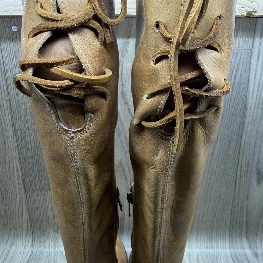 BED|STU Brown Over the Knee Boots